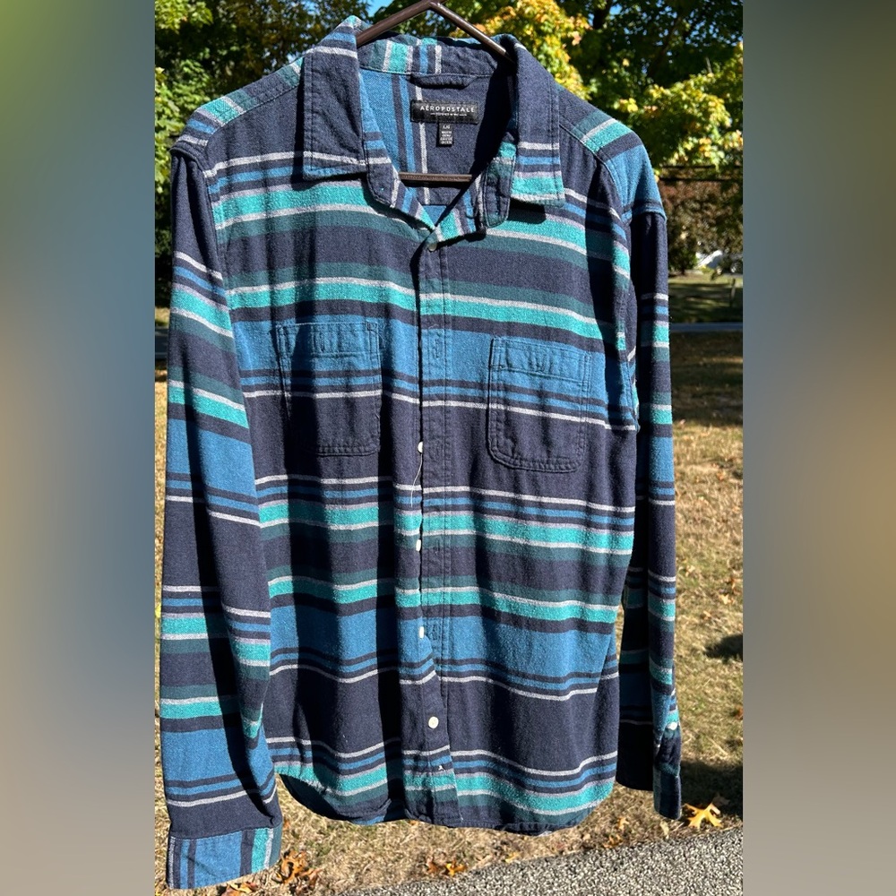 Aeropostale Flannel Button Down Shirt